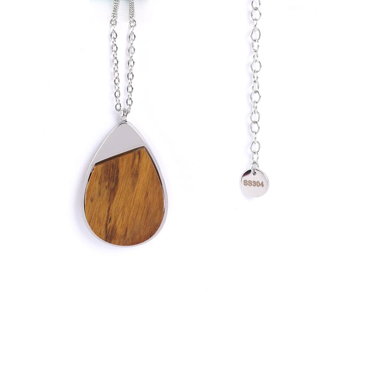 Wood Pendant Necklace
