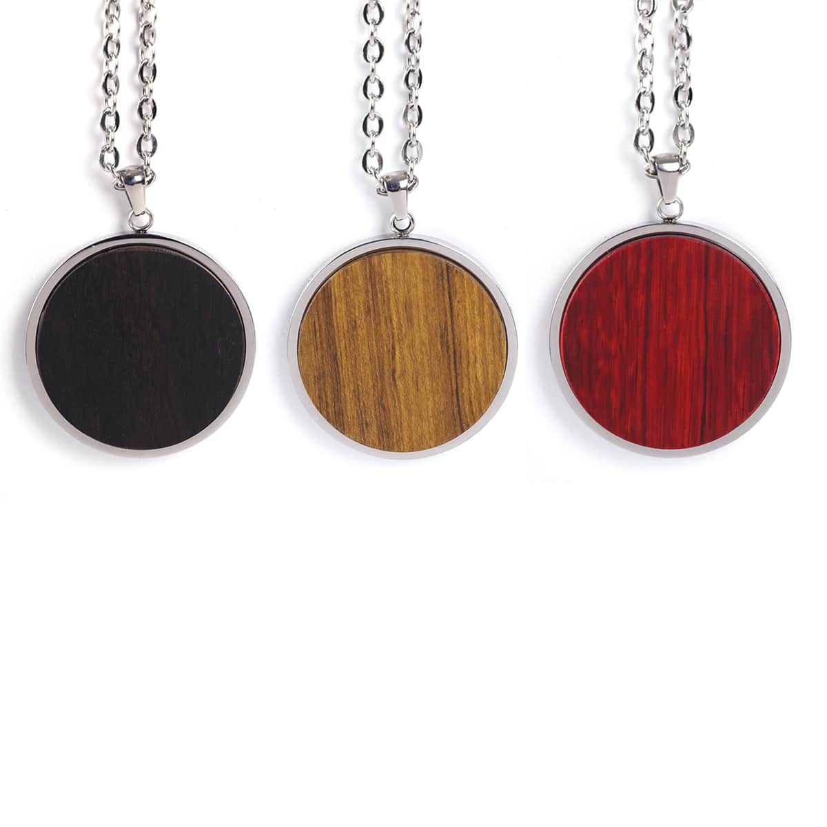 Wood Pendant Necklace