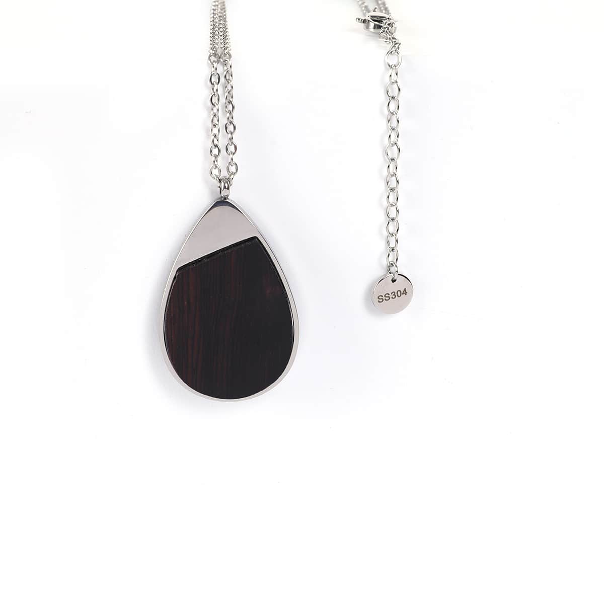 Wood Pendant Necklace