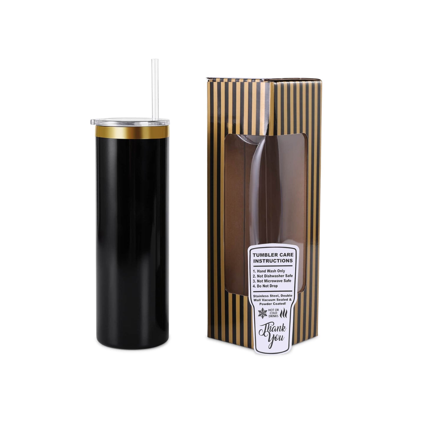 20oz Skinny Gold