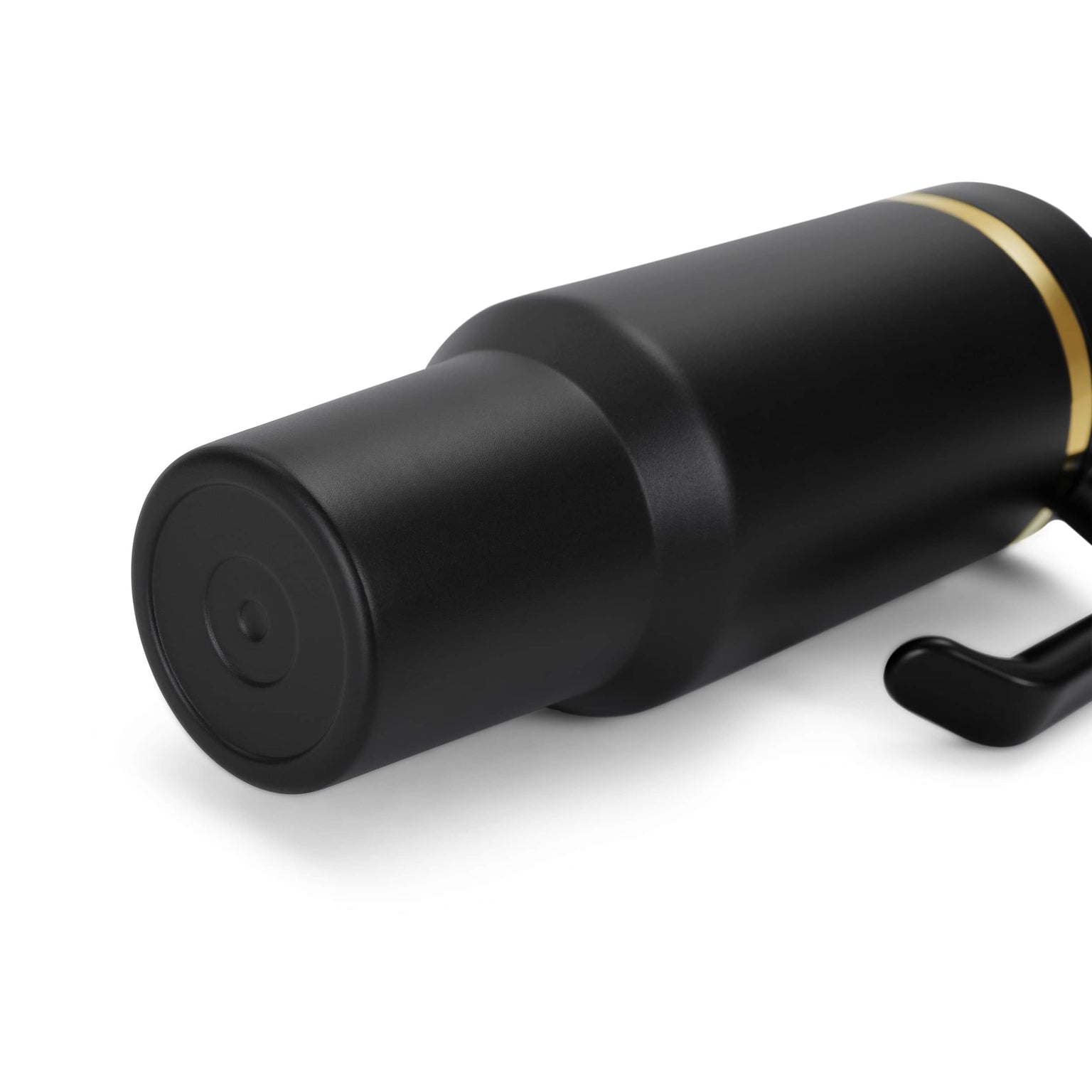 black gold plate tumbler, powder coated base