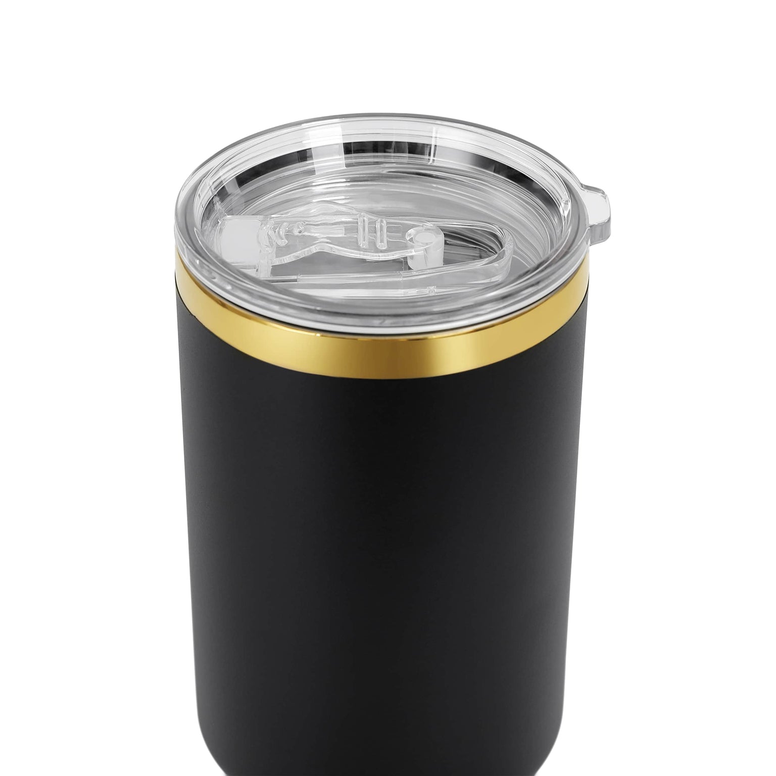 black gold plate tumbler top 