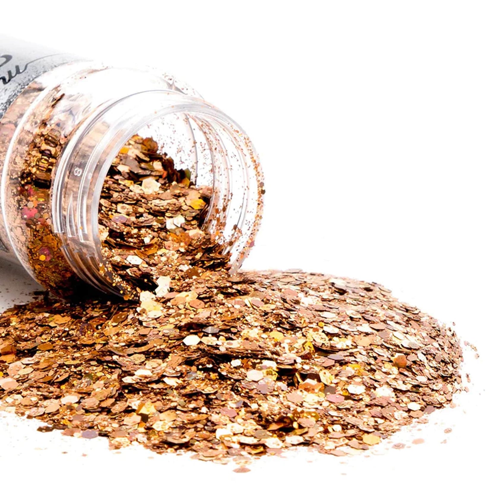 gold chunk mix glitter