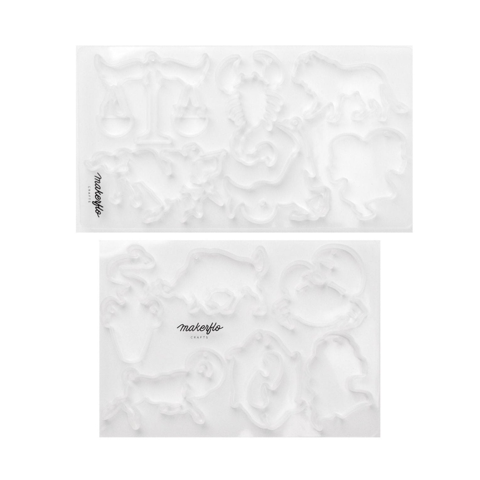 zodiac sign, silicone resin mold tray