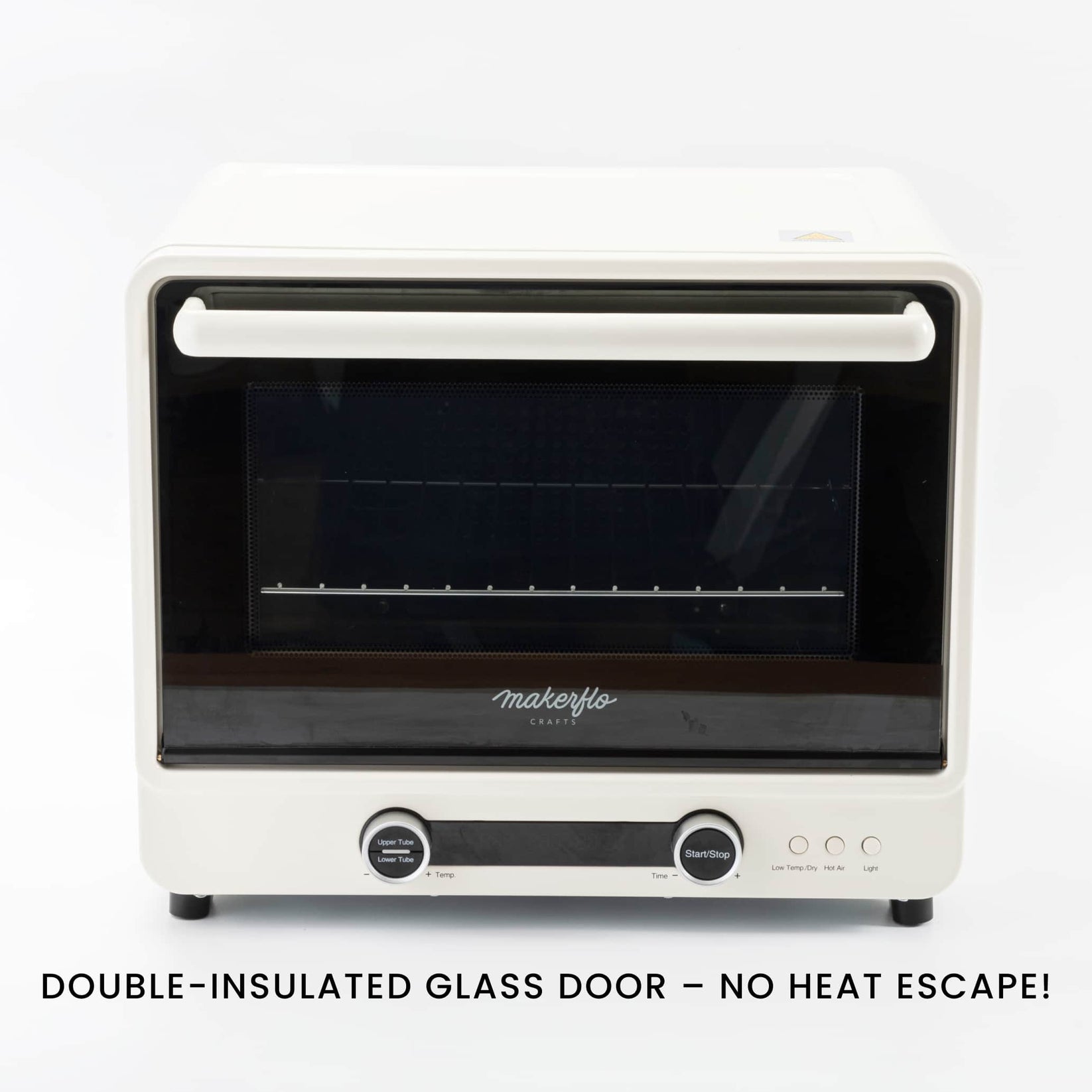 sublimation oven, double-insulated glass door
