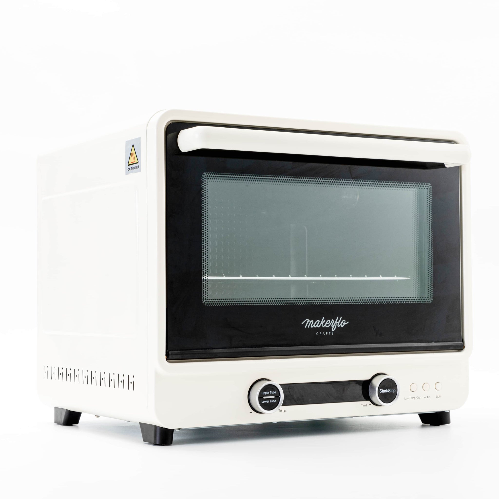 MakerFlo oven, side view