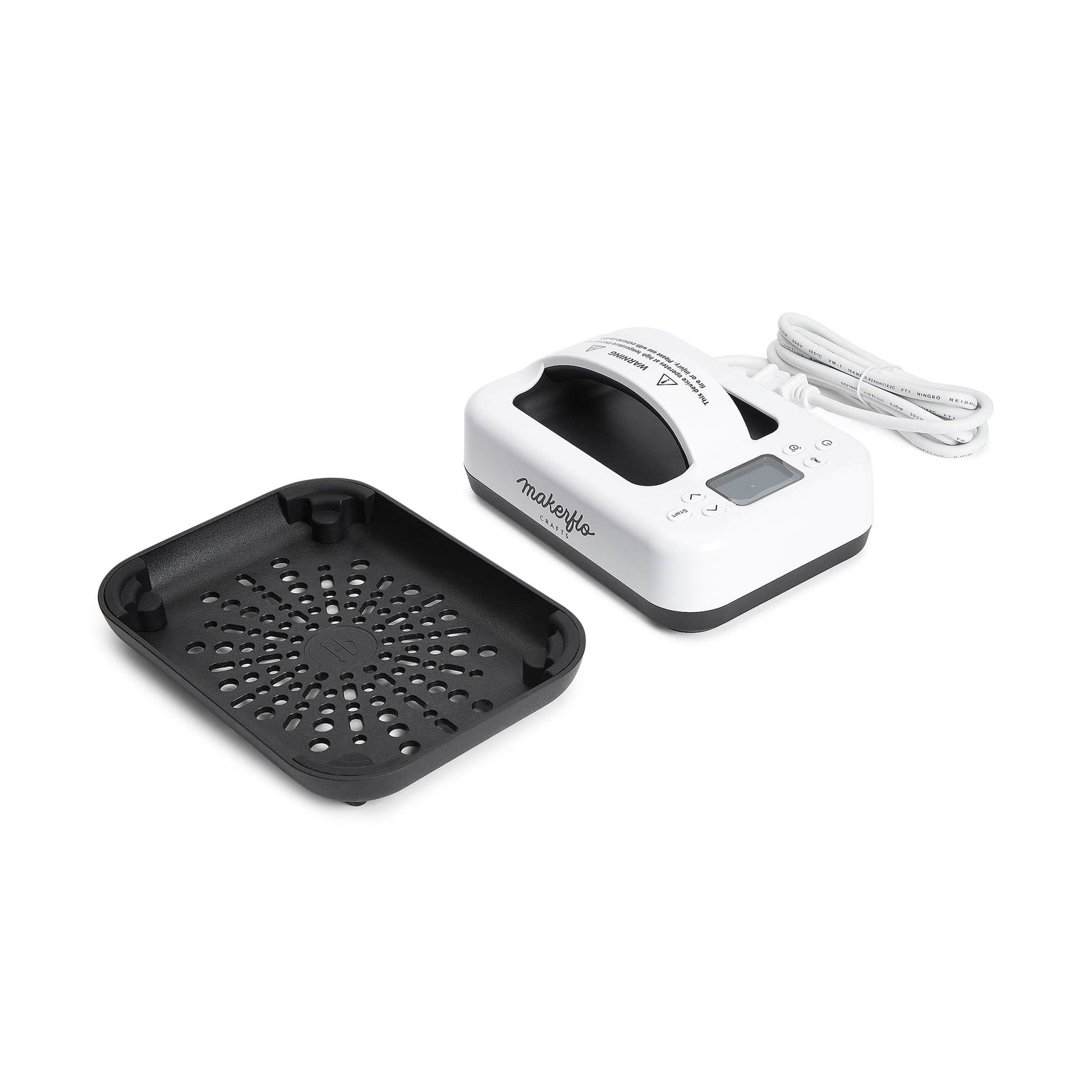 mini heat press with safety holder