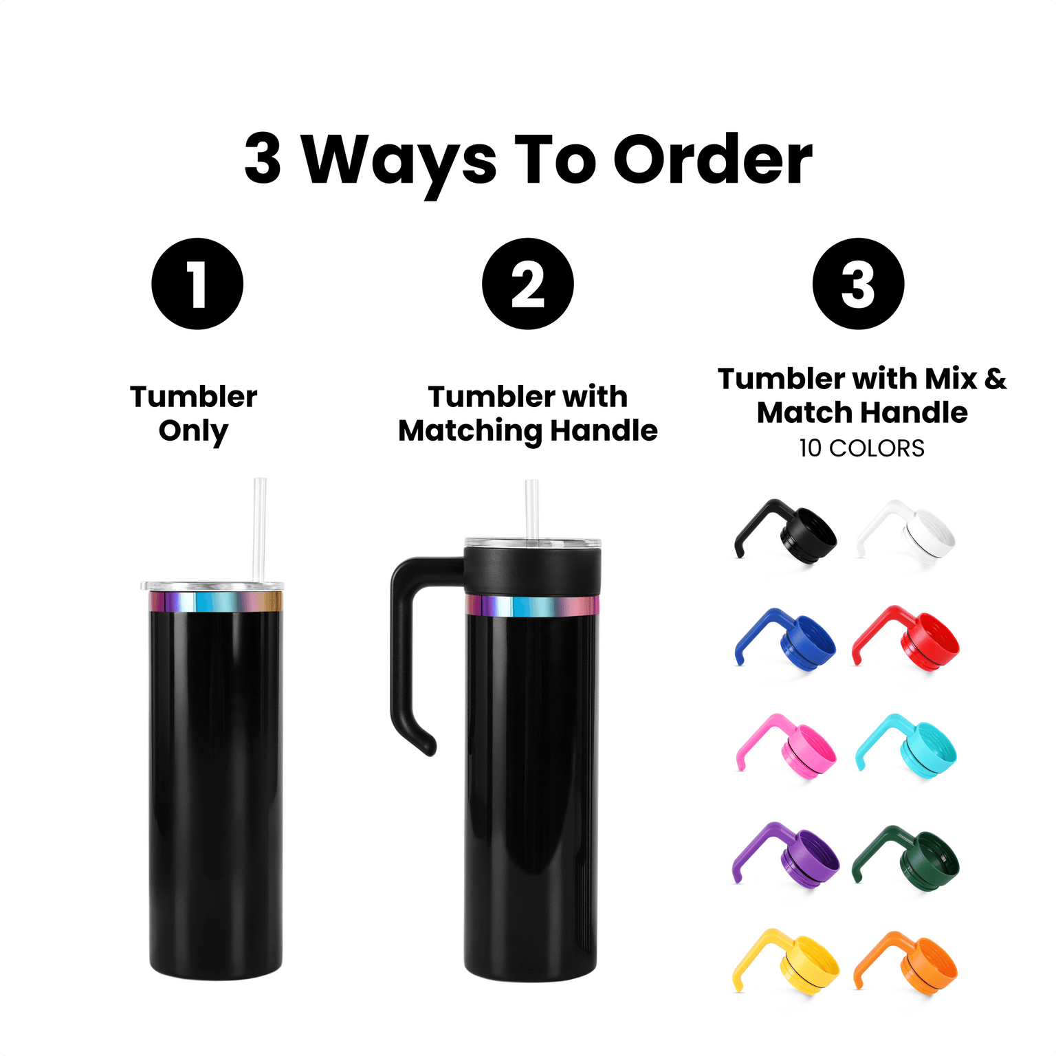 20oz Skinny Electroplated Tumbler