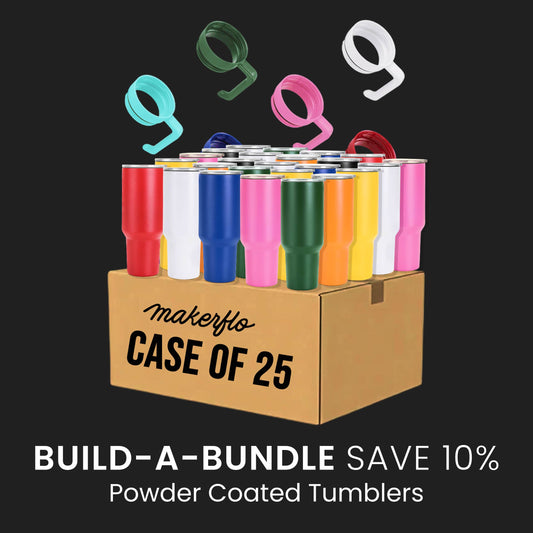 Powder Coated Tumbler Bundle