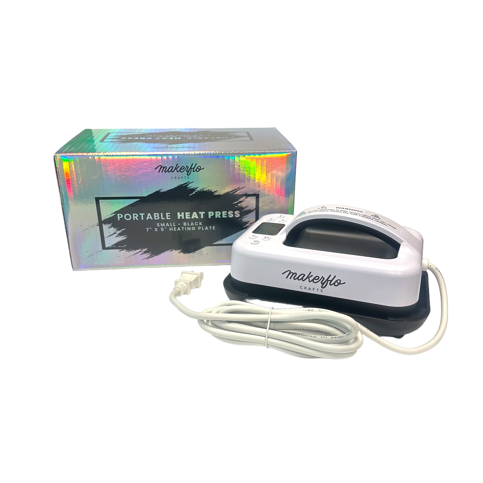 mini portable heat press by MakerFlo