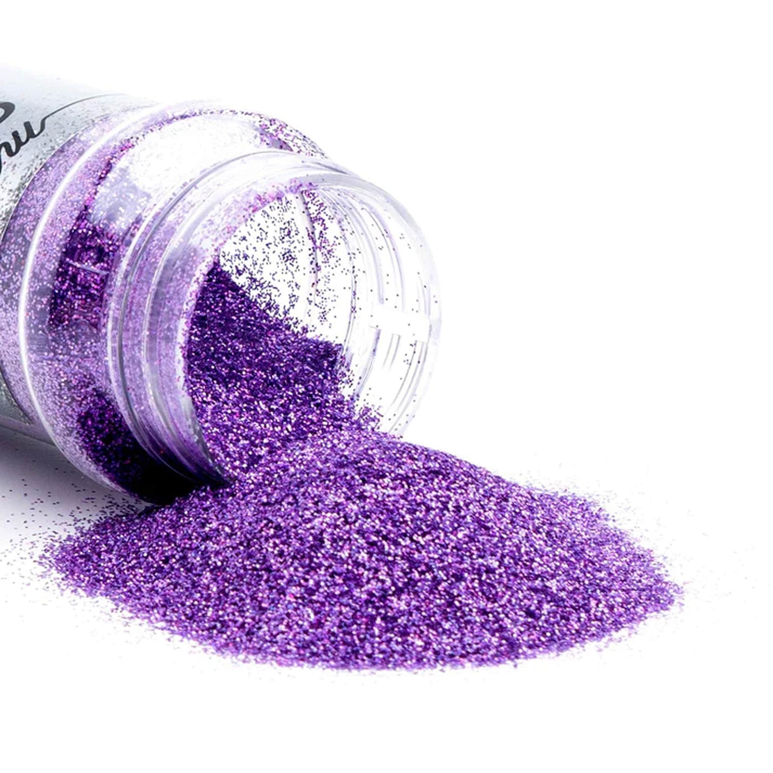 purple glitter, fine in lavender lust