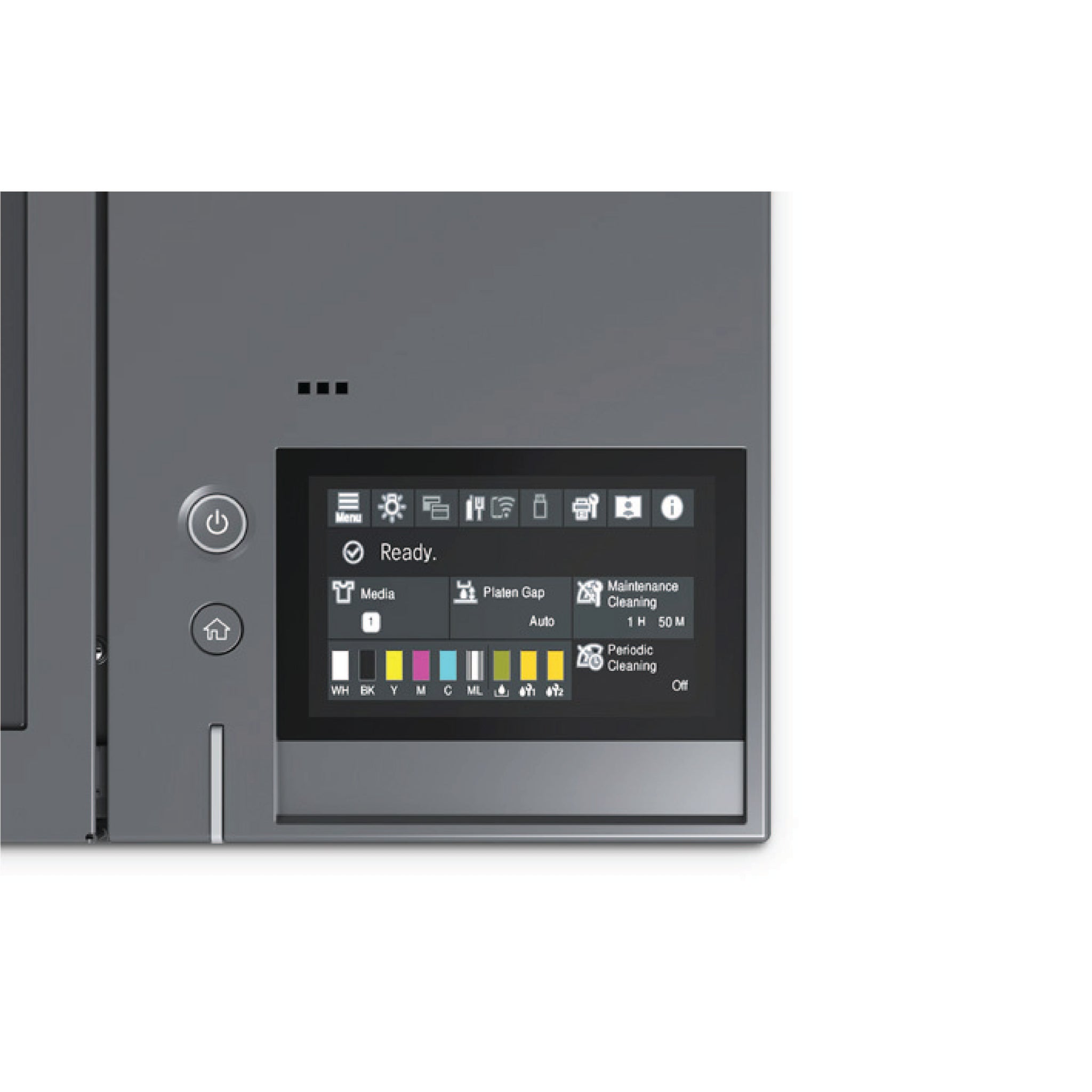 f1070 printer display