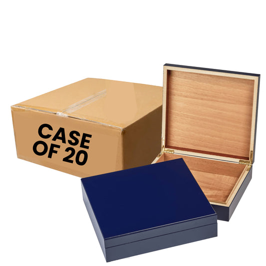valet box, dark blue, case 20