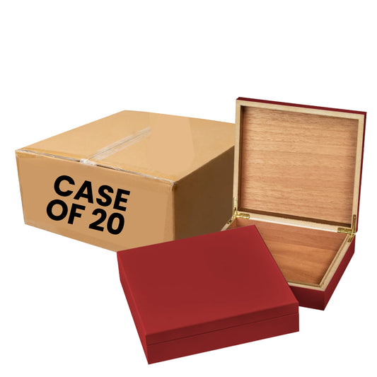 valet box, red, case 20