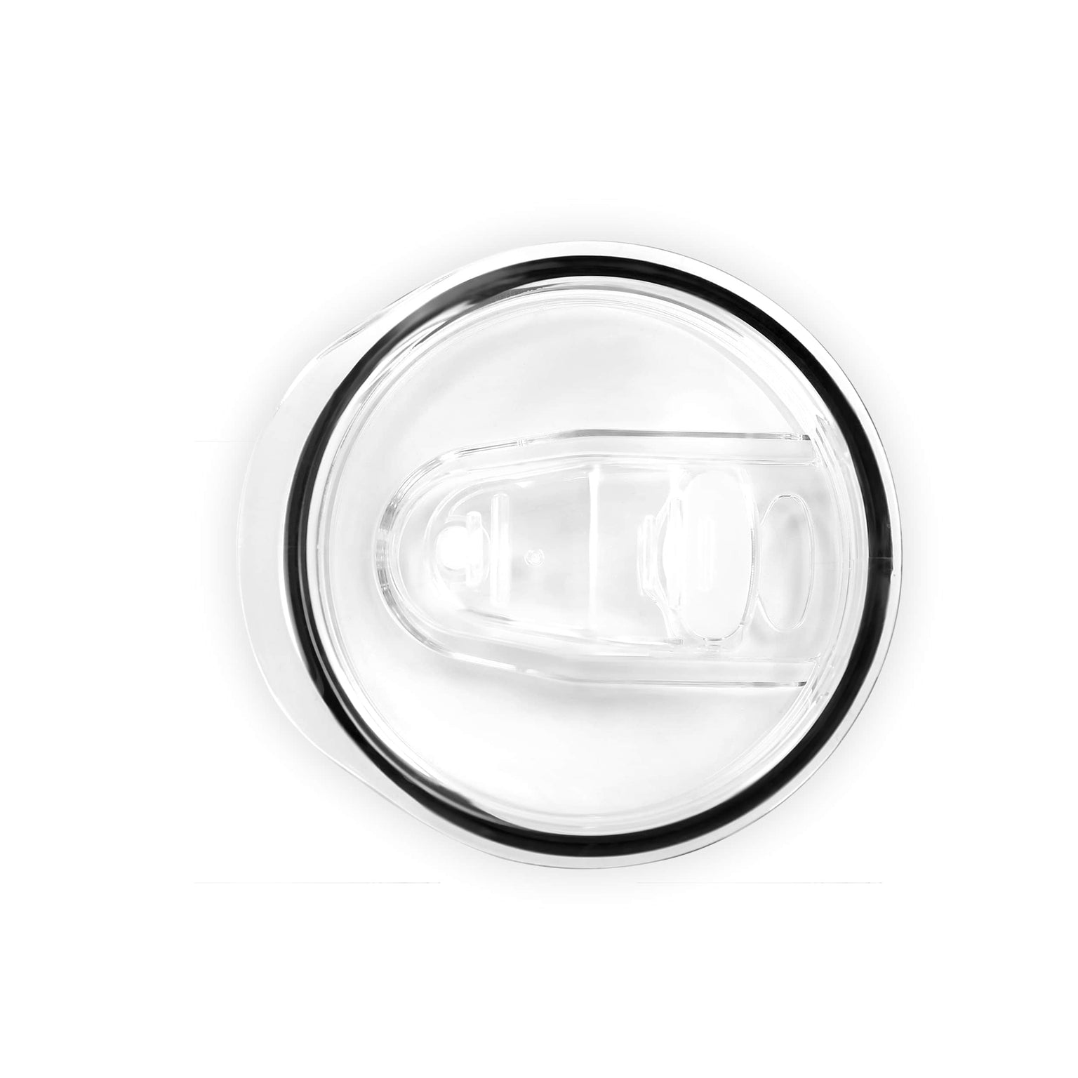 wine tumbler lid slide closure