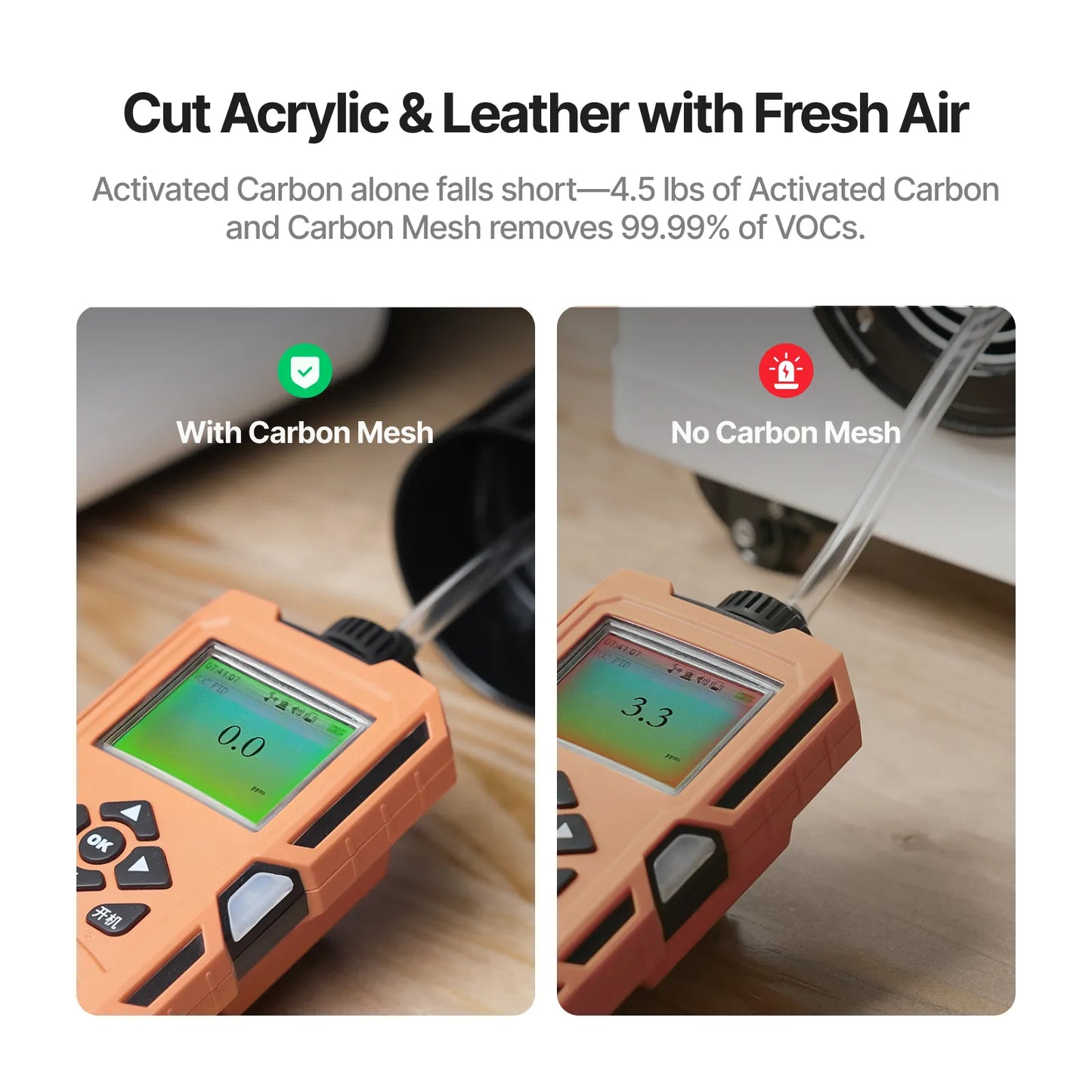 xTool SafetyPro™ AP2 or AP2 Max Air Purifier with SuperCyclone