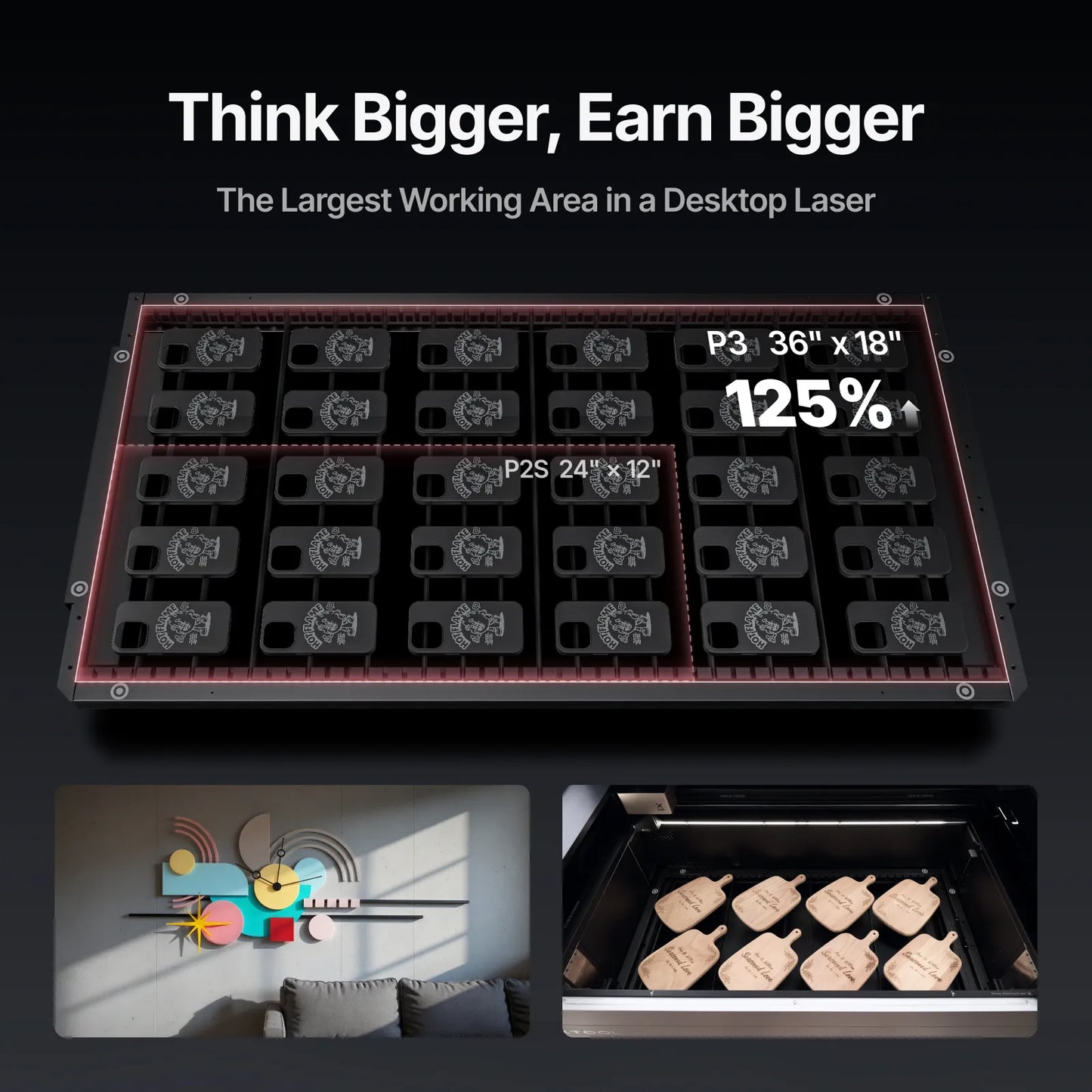 xTool P3 80W CO2 Laser Cutter & Engraver