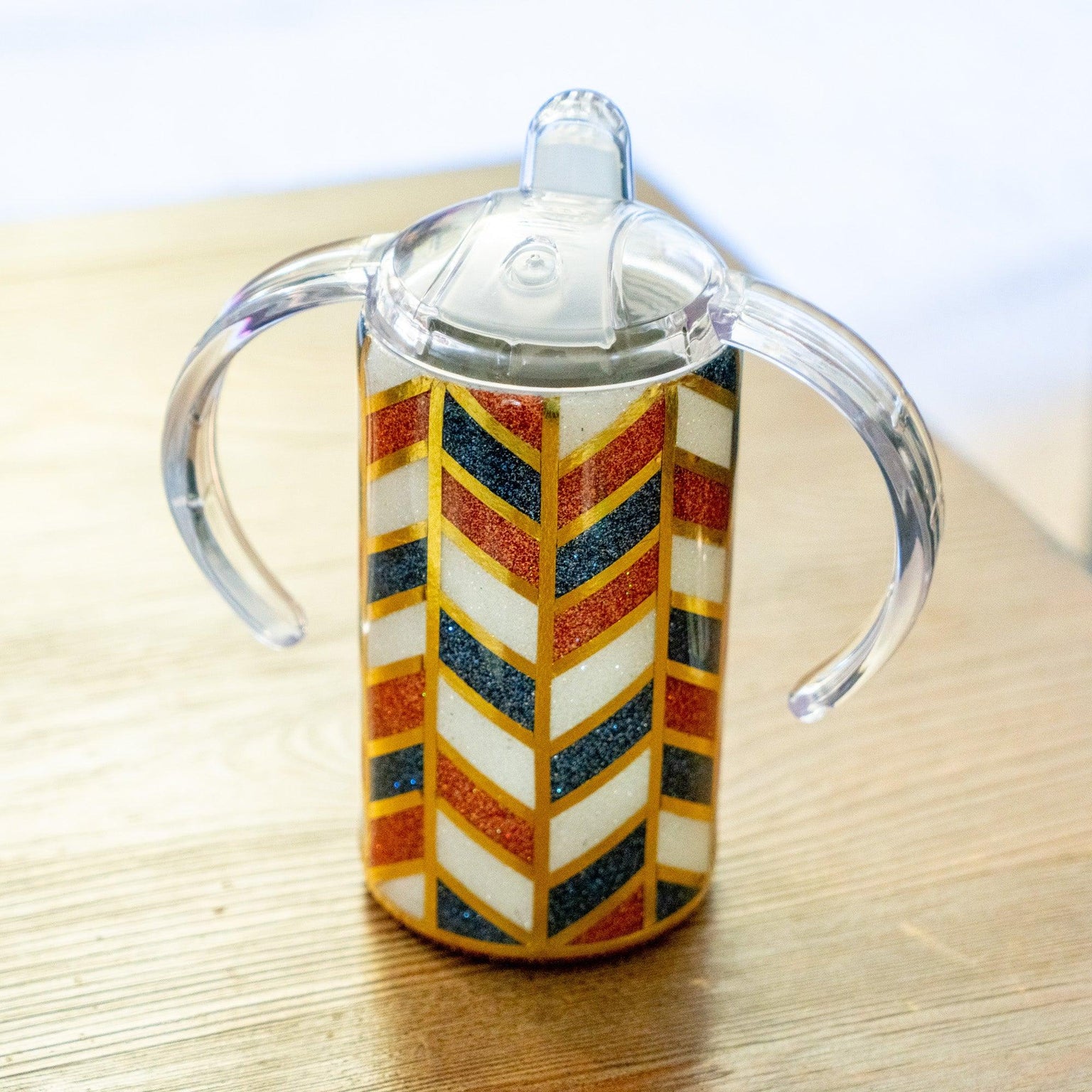 customized stainless steel sippy cup