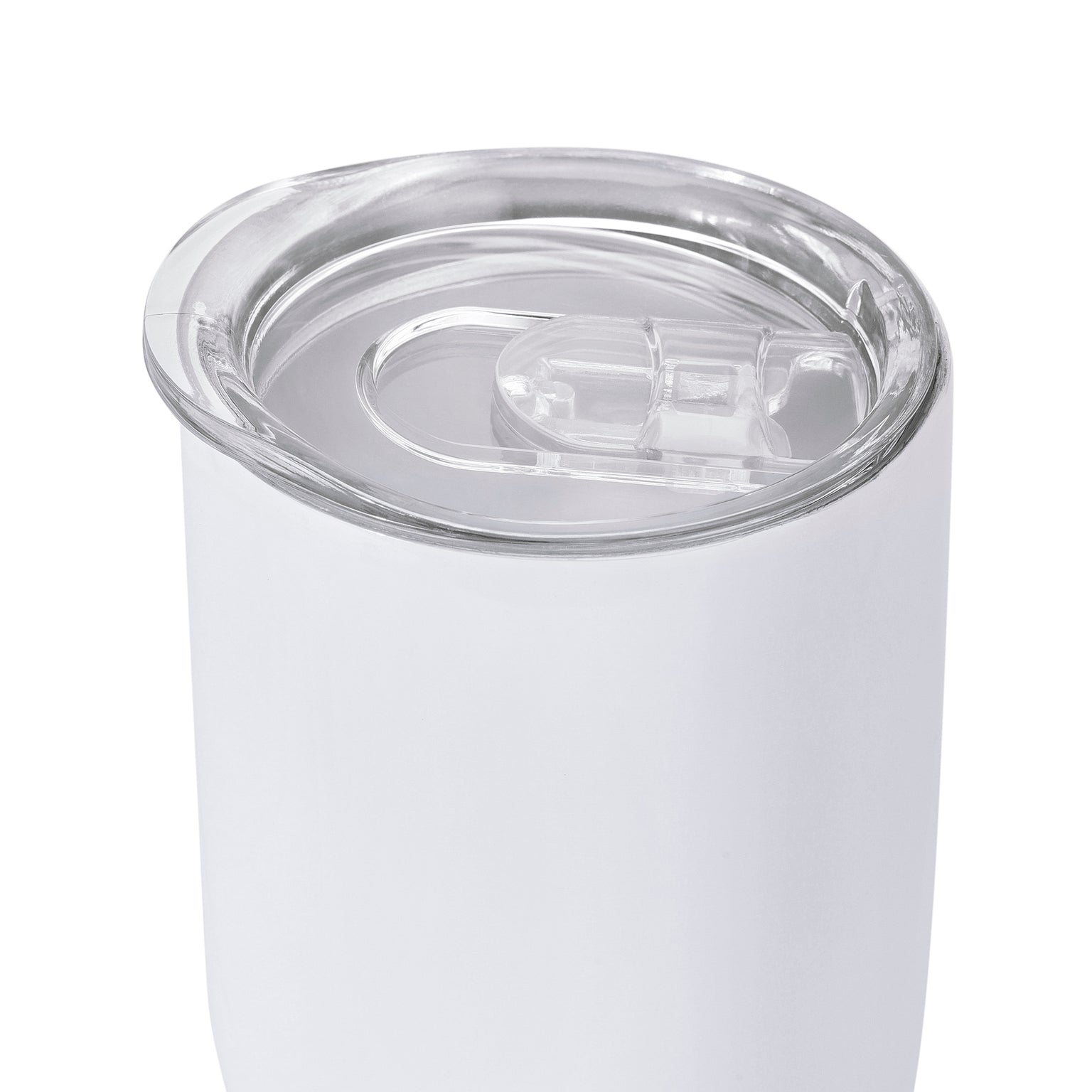 sublimation wine tumbler with clear lid