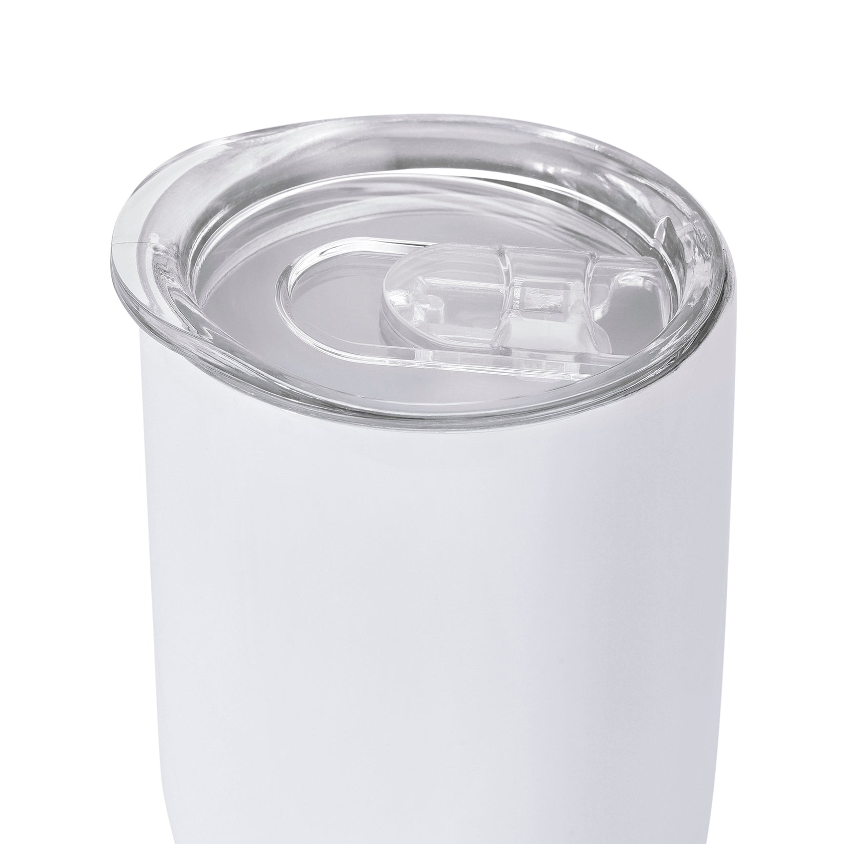 sublimation wine tumbler with clear lid