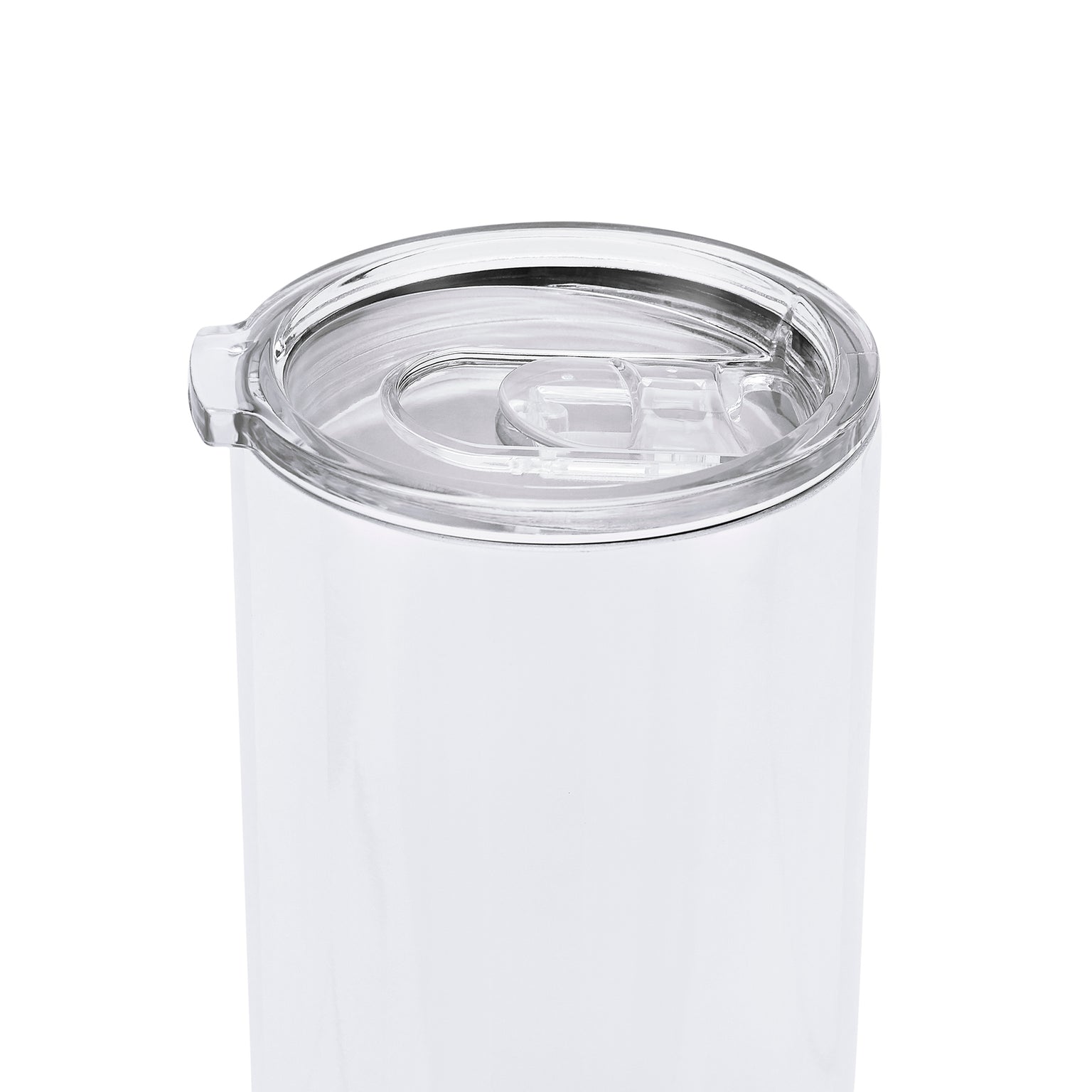 sublimation can cooler, with tumbler lid