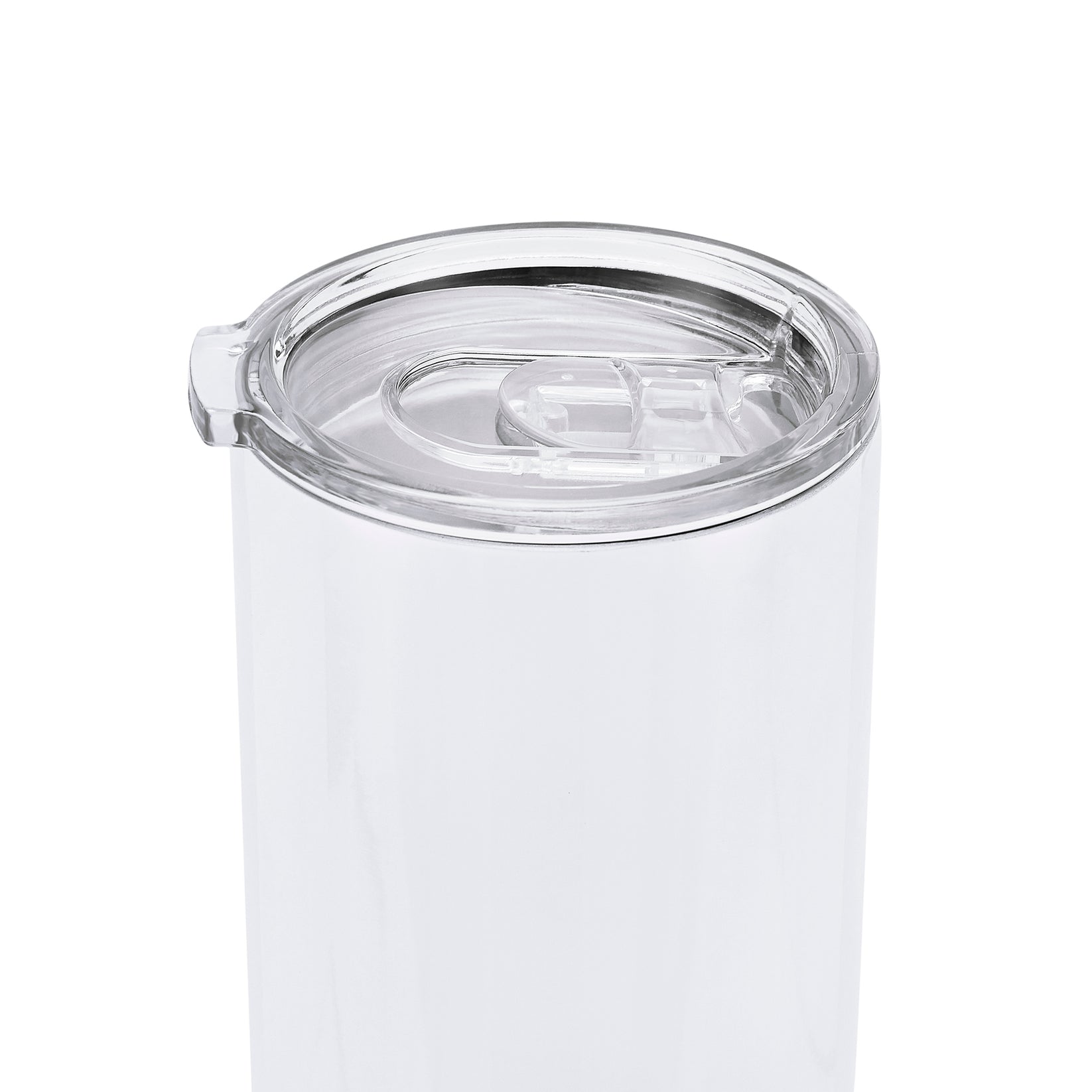 sublimation can cooler, with tumbler lid