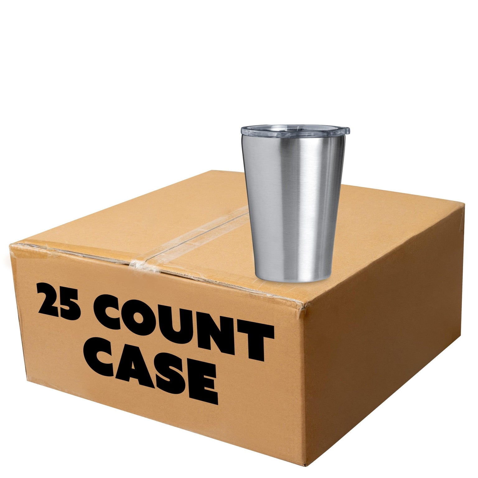 12oz stainless steel tumbler, kid friendly, case 25