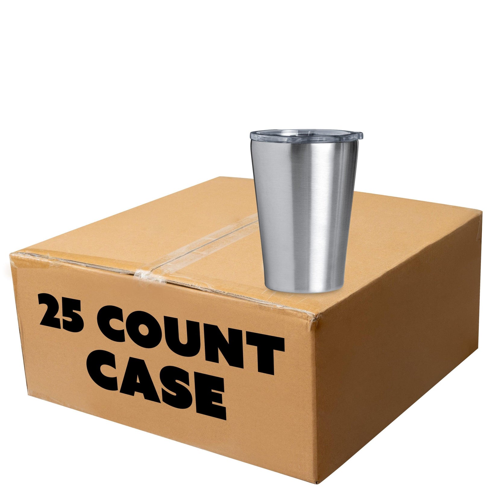 12oz stainless steel tumbler, kid friendly, case 25