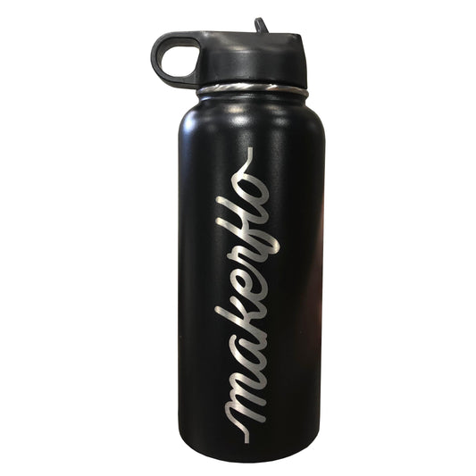 MakerFlo Engraved 32oz Hydro Water Bottle