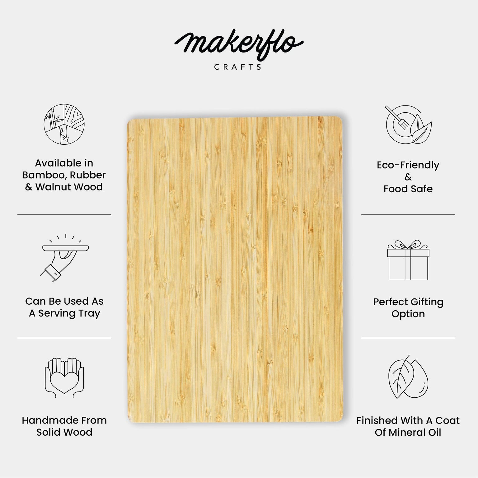 bamboo cutting board features and care