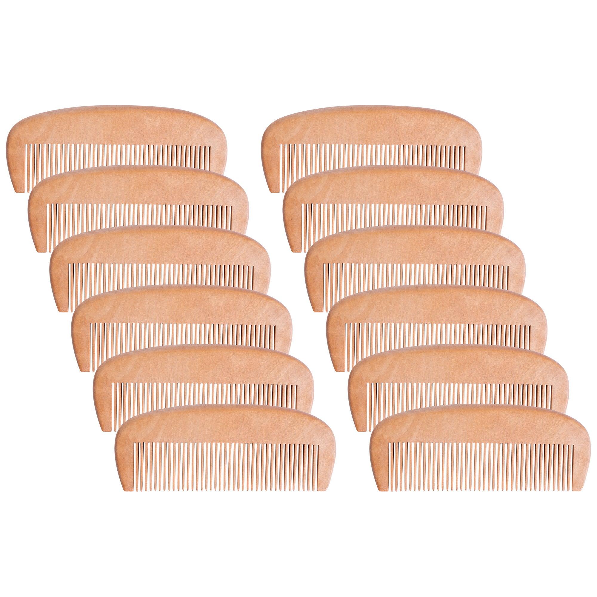 Bulk One-Sided Wooden Comb Blanks