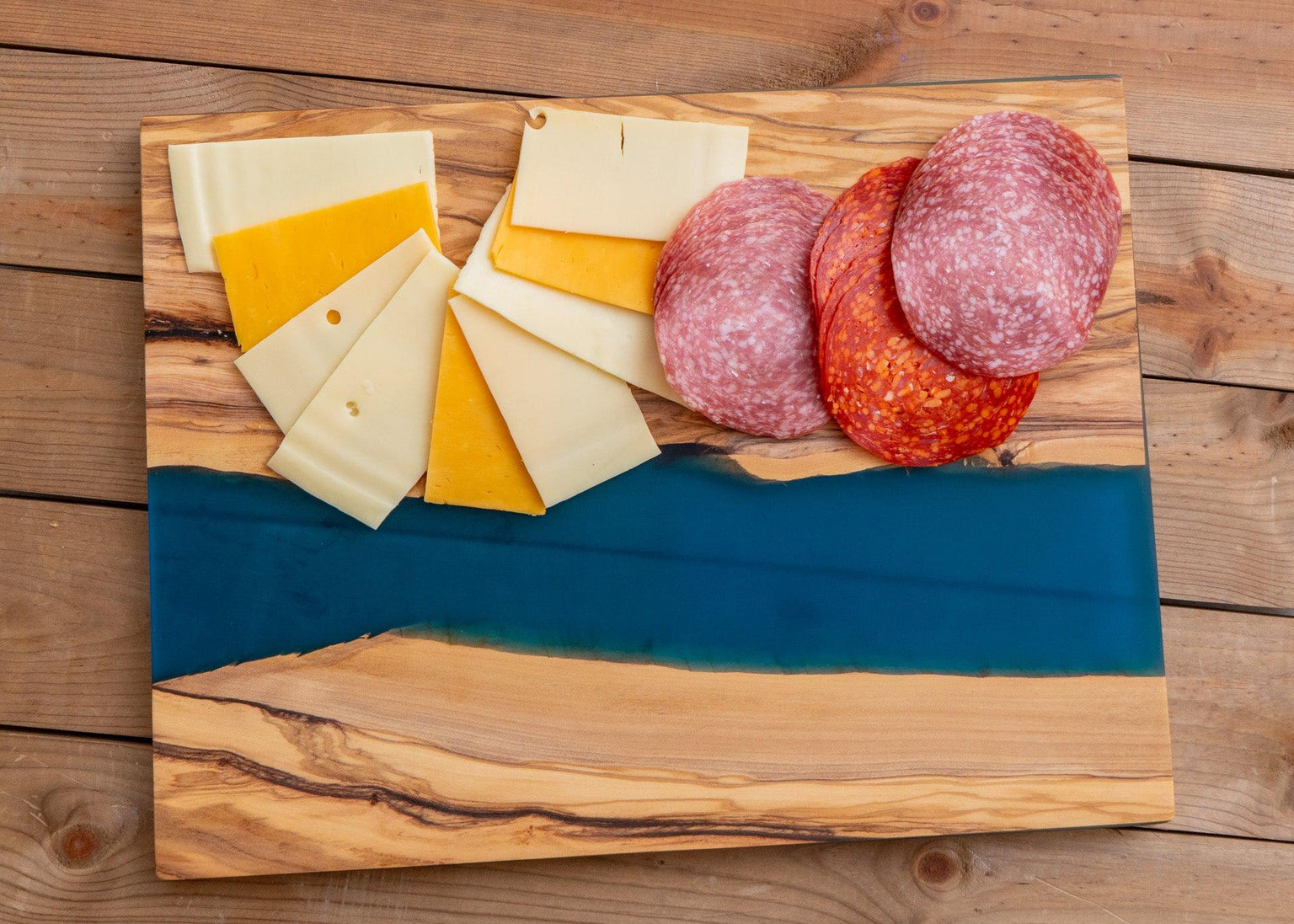 olive wood serving board