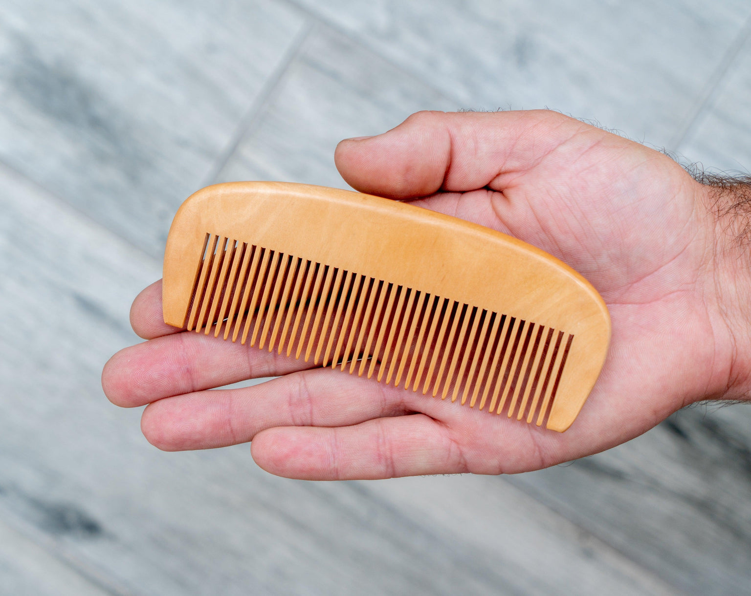 wooden comb, blank for engraving